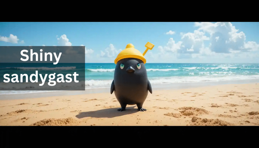 shiny sandygast